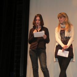 Maurane Beaumet et Naomié Baudron, jury lycéen
